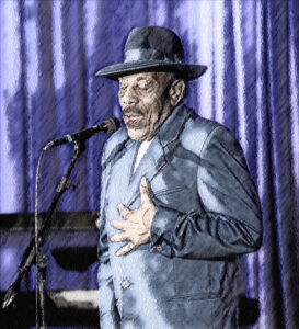 Sweet Pea Atkinson singing.